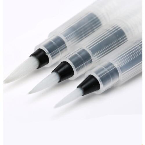 Novelty Paint Brush Water Brush Ink Pen Water Color Soft Head Calligraphy Drawing Painting Marker pen School Supplies
