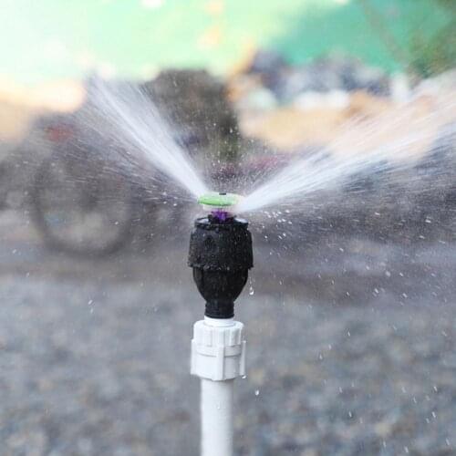360 Rotating Lawn Sprinkler Head Plastic Rocker Arm Sprinkler Detachable Sprinkler Nozzle System Garden Supplies