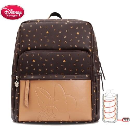 Disney Diaper Bags Large Maternal Mummy Bottle Insulation Bag Insulation Bag Travel Backpack Designer Nursing Bag for Baby Care