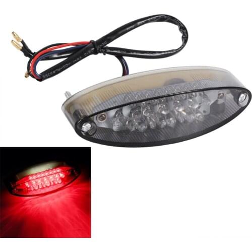 Universal 28 LED Motorcycle ATV Brake Lights Lamp 12V License Plate Tail Light Bulbs