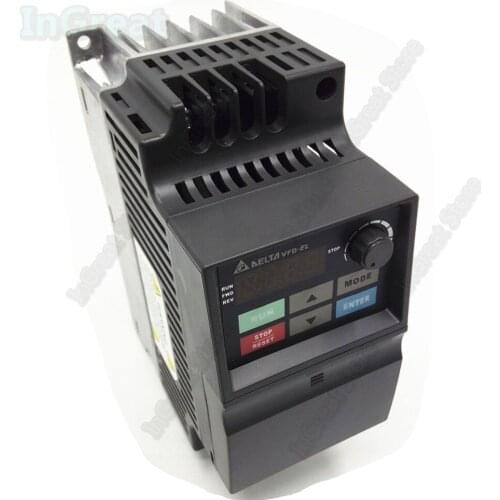 220V 2.2KW 3hp Delta 1PH 2200W 230v AC VFD-EL VFD022EL23A Vector Control Inverter Driver VFD EMC Filter modbus For CNC pump