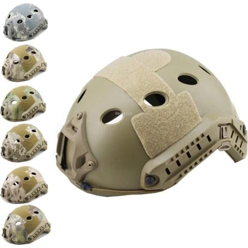 Military Paintball Wargame Helmet Tactical Combat PJ Fast Helmet Protective Outdoor Hunting Airsoft Shooting CS Helmets