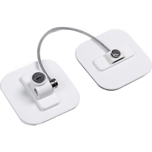 Fridge Lock,Refrigerator Locks,Freezer Lock with Key for Child Safety,Locks to Lock Fridge and Cabinets-1Pack