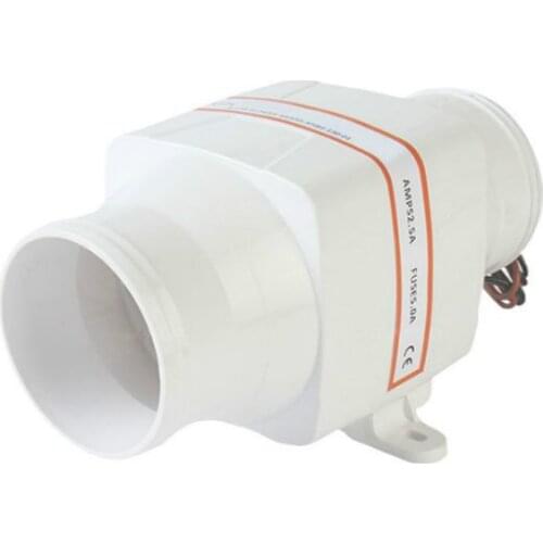 1 pcs marine fans for cabin blower fan in vent inline air fans bilge blower fan bilge blower fan