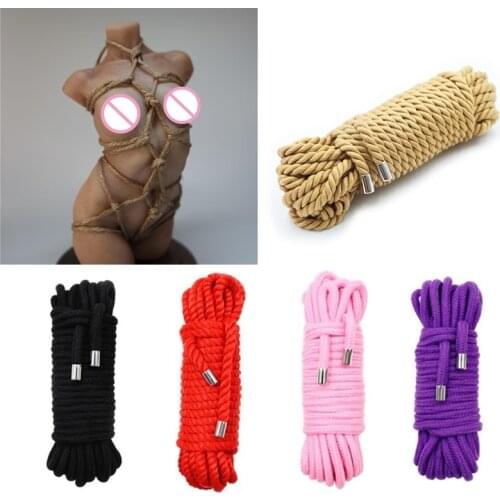 5/10/20M BDSM Shibari Bondage Ropes Adult SM Tying Sex Game Slave Body Binding Binder Restraint Ropes Erotic Sex Toys for Women
