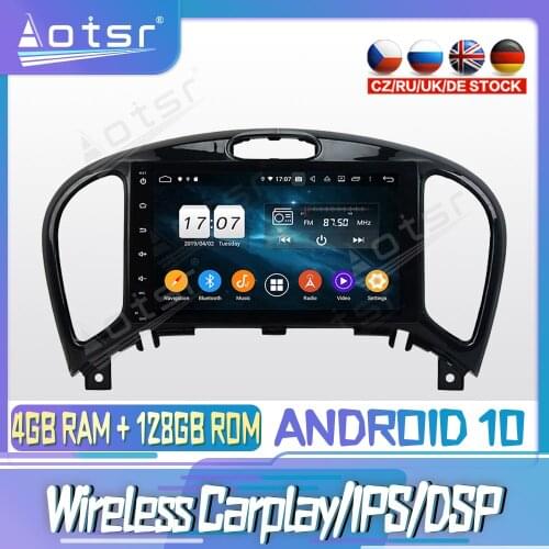 Android10 PX6 128G For NISSAN JUKE 2014 2015 2016 Car DVD GPS Navigation Auto Radio Stereo Video Multimedia Player HeadUnit 2din
