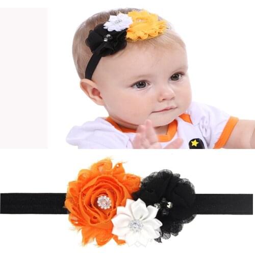 Halloween toddlers kids heronsbill headband with diamond headwear accessories