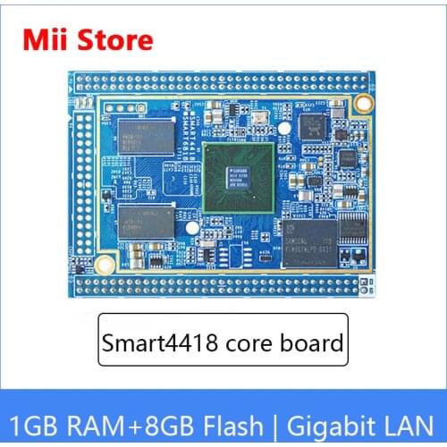 Friendly Smart4418 core board With Linux-4.4 GPU accelerated AI computing Development Board, support Android 7.0 Ubuntu OpenWrt