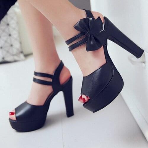 Женские туфли с открытым носом IKKB China At AliExpress