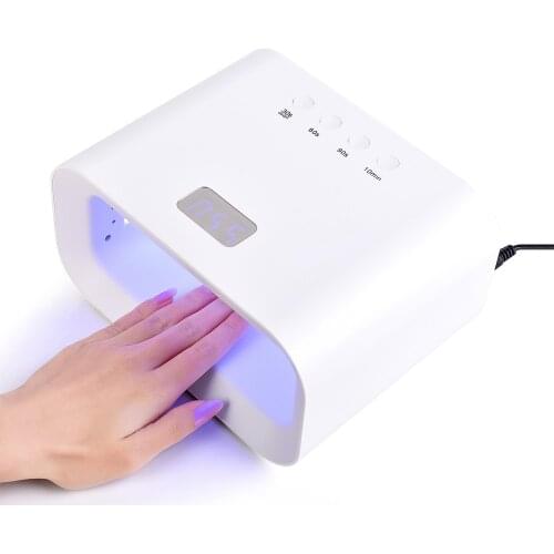 KADS 90W UV LED Nail Lamp Nail Dryer Red Light Skin Care Whitening Manicure Nail Light Curing Nail Gel Polish Auto Sensing Lamp