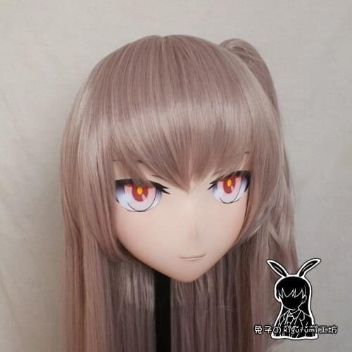 KM5167)Top Quality Handmade Female Resin Cosplay Japanese Role Play UMP45 Kigurumi Mask Crossdresser Doll Transgender Mask