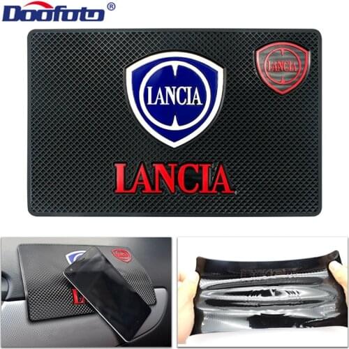 Anti Slip Dashboard Mat Phone Gel Pad For Lancia Delta Integrale Kappa Lybra Stratos Car Interior Accessories Styling