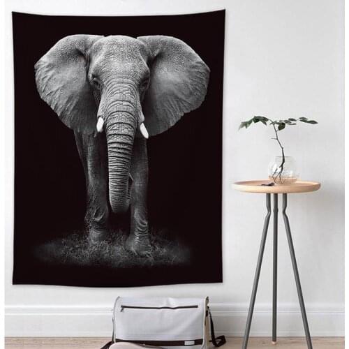 New wall Tapestries Elephant Animel Series Beach Towel Decorations For Home Bedroom House Tapestry