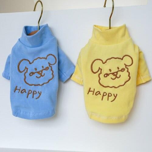 2021 Autumn Winter Dog Shirt Pajamas Puppy Garment Small Dog Clothes T=shirt Yorkshire Pomeranian maltese Schnauzer Clothing