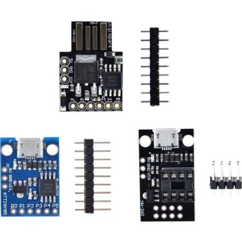 Blue Black TINY85 Digispark Kickstarter Micro Development Board ATTINY85 module for Arduino IIC I2C USB
