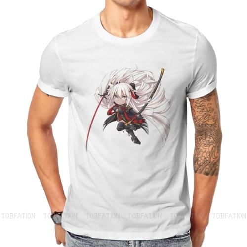 Okita Souji Alter Casual TShirt Fate Grand Order Game Master Servants Japanese Manga Style Streetwear Leisure T Shirt Male