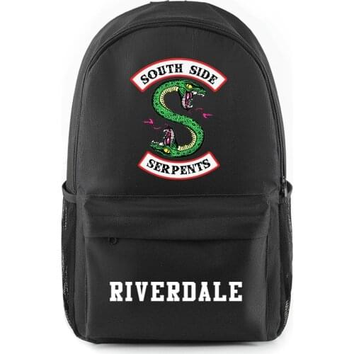 South Side Riverdale Season 5 Schoolbag for Teenager Boys Girls Women Men Streetwear Oxford Waterproof Travel Laptop Backpack