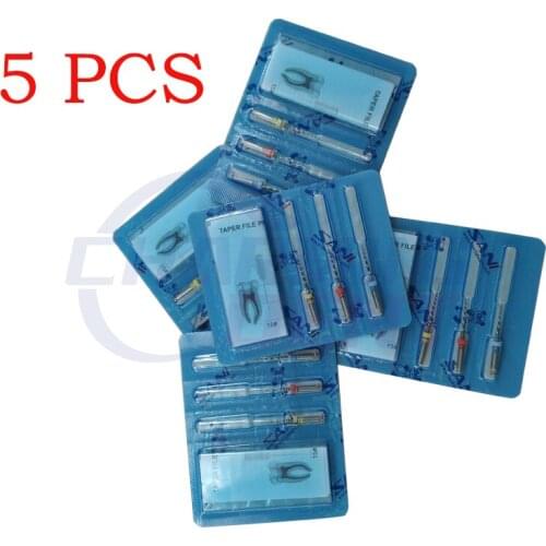 Dental endodontic instruments rotary endodontic files / Sani dental endo files retreatment root canal file / Rotary taper file