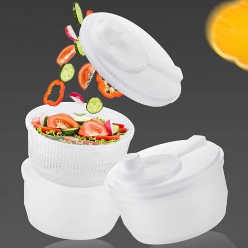 1 Pc Salad Dryer Fruit Drought Dehydrator Shake Water Mand Multifunctional Kitchen Salad Tools New Kichen Vegetable