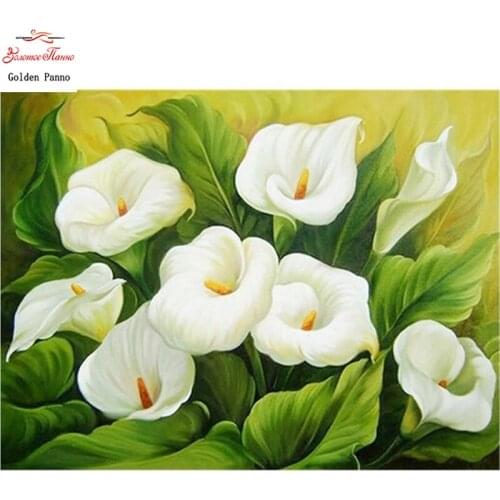 5D DIY Diamond Painting flowers Diamond Embroidery Landscape Cross Stitch Rhinestone Mosaic Home decor gift