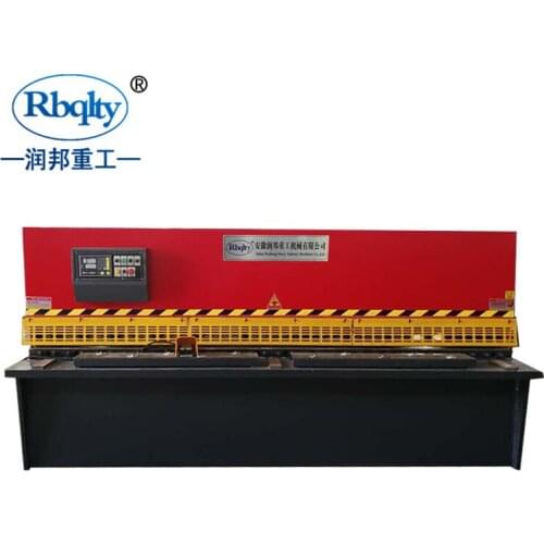 8mm 4meters metal sheet hydraulic guillotine shearing machine with custom color