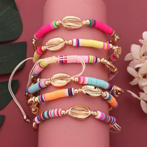 Boho Shell Conch Rope Anklets For Women Shell Charm Anklet Beach Barefoot Bracelet ankle Leg Chain Foot Anklets Jewelry