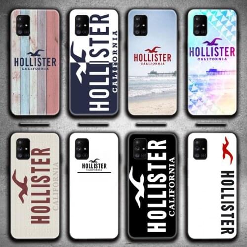 Fashion Clothing Brand HOLLISTER Phone Case For Samsung Galaxy A21S A01 A11 A31 A81 A10 A20E A30 A40 A50 A70 A80 A71 A51