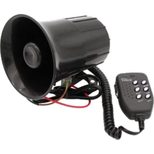 Motorcycle Speaker 12V Car Truck Warning Alarm 6 Sound Tone Vehicle Siren Fire Ambulance Horn Durabel Loudspeaker