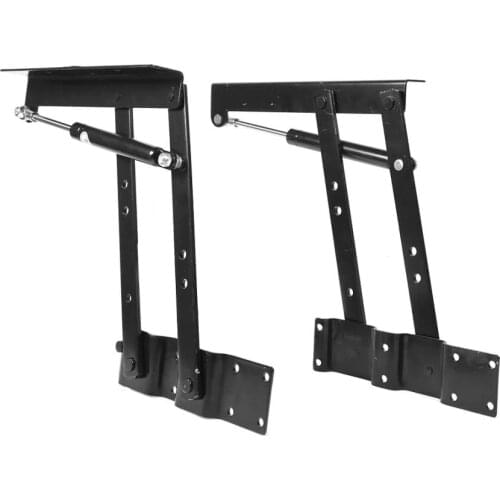 Quality A Pair Of Foldable TV Table Spring Hinge Hardware Lift Up Top Lifting frame Spring Coffee Table Legs
