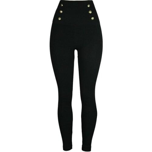 2021 Hot High Waist Hips Belly Hot Body Shaping Pants Hollywood Pants Stovepipe Leggings