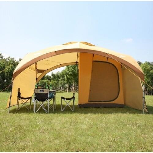 Summer Outdoor Super Large Camping Tent Ultra Large Anti-UV Gazebo Canopy Tent Awning Advertising Tents Beach Tent Sun shelter