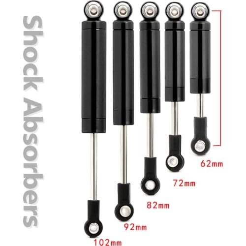 Metal Shock Absorber With Inner Spring Universal For 1/10 RC Car TRX4 90046 SCX10 D90 Tamiya CC01 Off Road On Road Racing