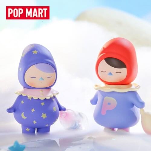 POPMART PUCKY Elf Sleeping Baby Series Blind Box Toys Model Confirm Style Cute Anime Figure Gift Surprise Box