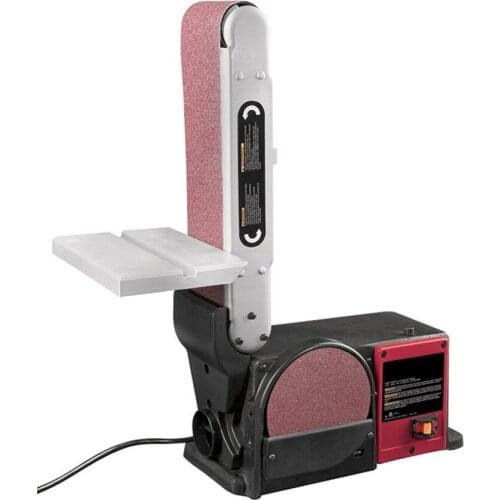 Professional Belt Sand Tray Machine 915 Vertical Desktop Belt Sand Machine Polishing Machine 220V 500W 5.6m/s 100*915mm Hot Sale