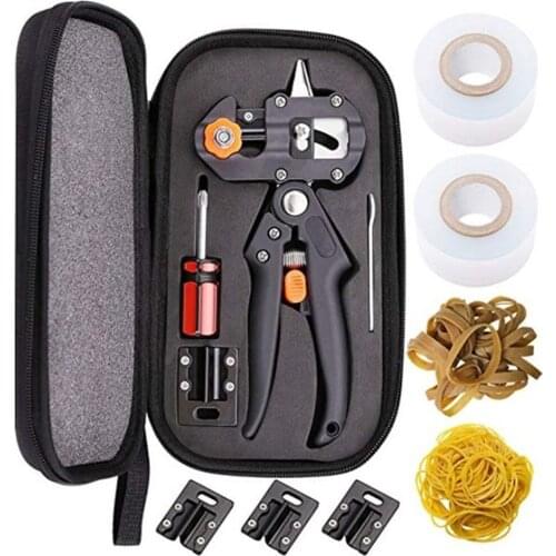 Professional Pruning Shears Fruit Tree Bonsai Tools Garden Pruner Cutting Tools Kit Household Garden Grafting Bonsai Tool Set