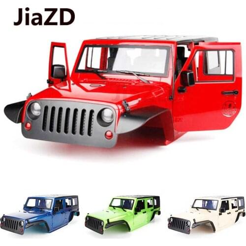 RTR disponible 313mm cuerpo distancia entre ejes Shell cuerpo jaula para 1/10 RC Crawler coche SCX10 SCX10 II TRX4 90046 Y09