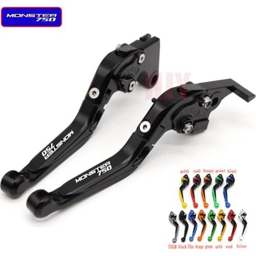 Adjustable Folding Extendable Motorcycle Brake Clutch Levers For Ducati MONSTER M750/M750IE MONSTER750 1994-2002