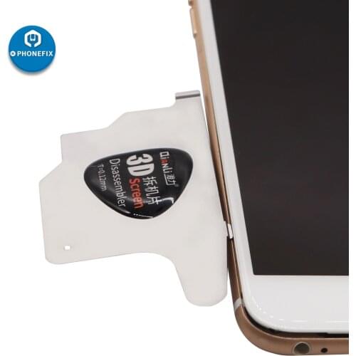 Qianli 3D Disassembler 0.12mm Ultra Thin Flexible Stainless Steel Pry Spudger Disassemble Opening tool for iPhone iPad Samsung