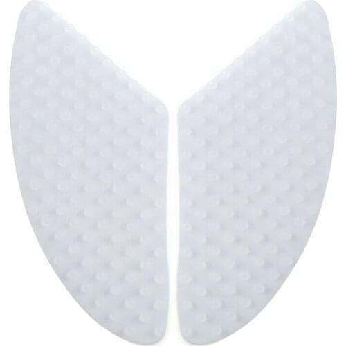 For Kawasaki Honda Triumph Yamaha 1pair Clear Tank Side Knee Grip Traction Pad Protector Sticker