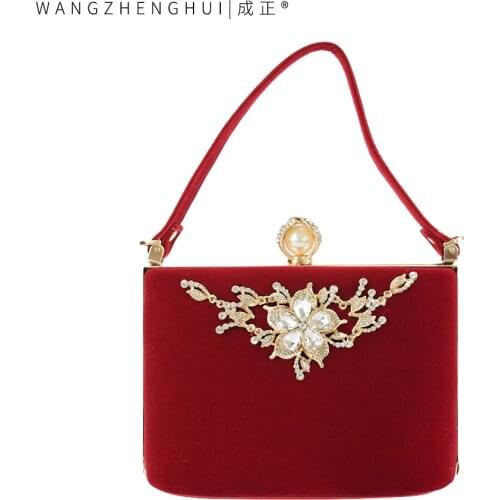 2020Ladys Evening Bag Pearl Cosmetic Wedding Party Leisure Bag