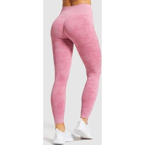 Camouflage High waist Leggings Women Workout Camo Push Up Leggings Seamless Fitness Clothing Gym Pants Female