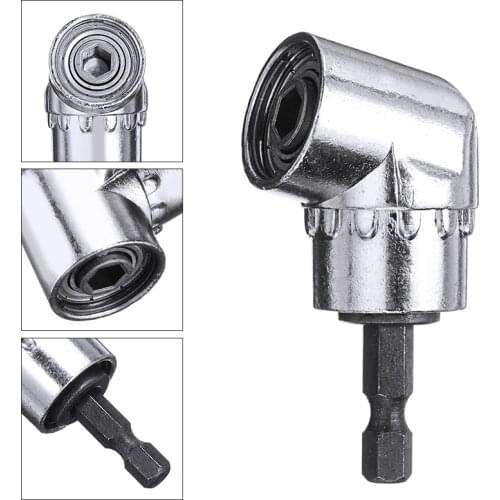 1PC Right Angle Drill Adapter 105 Degree Screwdriver Drill Attachment Socket Adapter Accessories
