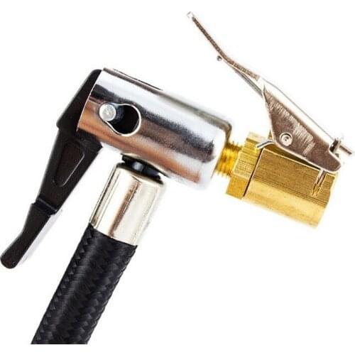 1PC Car Auto Brass 8mm Connector Adapter car accessories free shipping Tyre Wheel Tire Air Chuck Inflator Pump Valve Clip Clamp