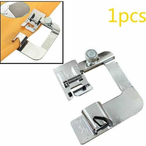 1pcs 13-25mm Domestic Sewing Machine Foot Presser Hem Crimping Feet Sewing Accessories