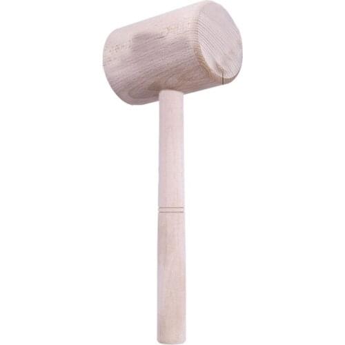 225mm Beech Wood Carving Mallet Leather Craft Punch Hammer The Well-Balanced Beech Wood Woodworking Mallet Leather Craft Carving