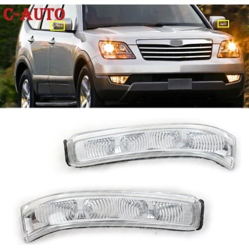 Car Side Mirror LED Turn Signal Lights Lamp Flasher Blink For KIA BORREGO MOHAVE 2008 2009 2010 2011 2012 876132J000 876232J000