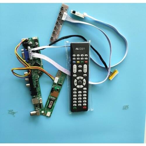 For B141XN04 V2 1 lamps 14.1" USB Module Driver Board Digital Signal 20pin VGA AV TV Controller HDMI New 1024X768