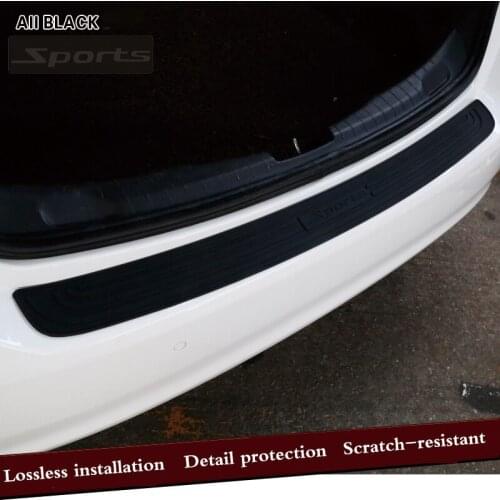 Car Trunk Door Crash Protection Strip Car Styling Scratch Protection Strip For fiat punto 500 bravo freemont stilo panda linea
