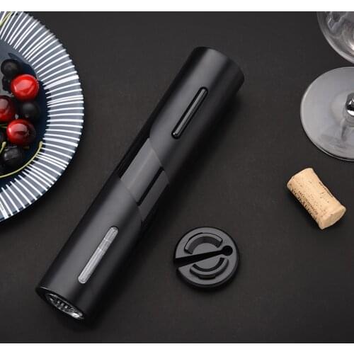 Electric Wine Bottle Opener Set Includes Electric Auto Corkscrew Vacuum Stoppers Film Cutter Wine Pourer bottle opener