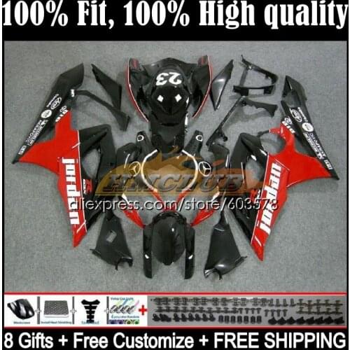 Injection For SUZUKI GSXR-1000 GSXR1000 GSX R1000 K5 12CL.29 GSX-R1000 05 06 GSXR 1000 1000CC CC 2005 2006 Fairing red black